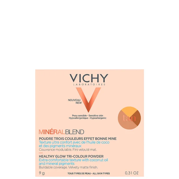 VICHY Mineralblend Tri-Colour Tan Powder 9g 3 VICHY Mineralblend Tri-Colour Tan Powder 9g