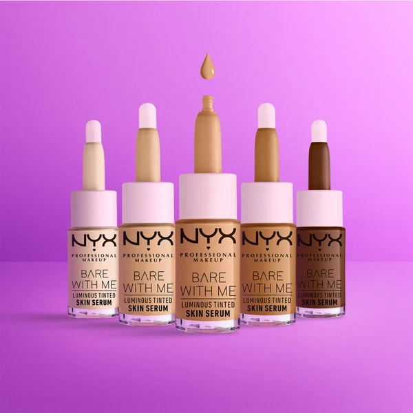 NYX Professional Makeup Bare With Me Luminous Tinted Skin Serum 12.6g (Various Shades) 7 NYX Professional Makeup Bare With Me Luminous Tinted Skin Serum 12.6g (Various Shades) - Image 5