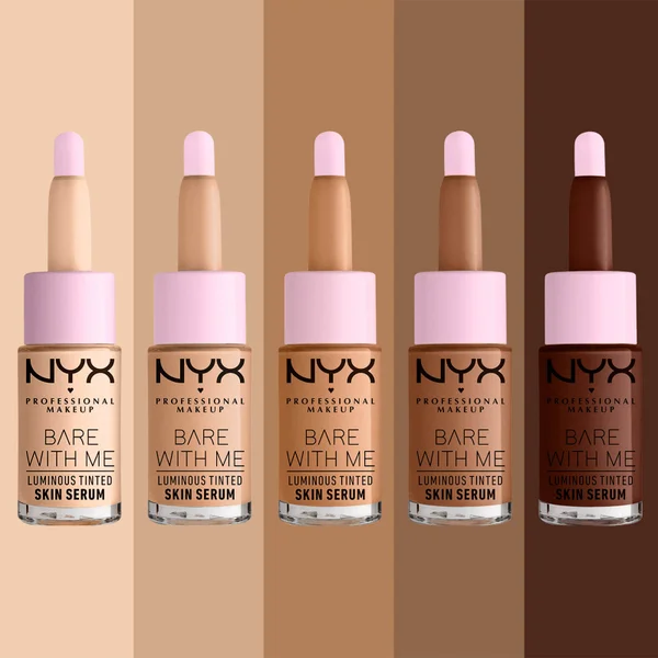 NYX Professional Makeup Bare With Me Luminous Tinted Skin Serum 12.6g (Various Shades) 8 NYX Professional Makeup Bare With Me Luminous Tinted Skin Serum 12.6g (Various Shades) - Image 6