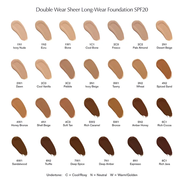 Double Wear Sheer Long-Wear Makeup SPF 20 - 4N1 Shell Beige 8 Double Wear Sheer Long-Wear Makeup SPF 20 - 4N1 Shell Beige - Image 6