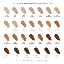 Double Wear Sheer Long-Wear Makeup SPF 20 - 8N1 Espresso 13 Double Wear Sheer Long-Wear Makeup SPF 20 - 8N1 Espresso -Glamdira Sales 13462334 2014926256822263