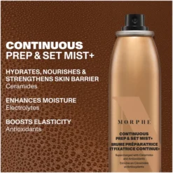 Morphe Mini Continuous Prep And Set Mist+ 36.8g -Glamdira Sales 14767100 1225062597079637