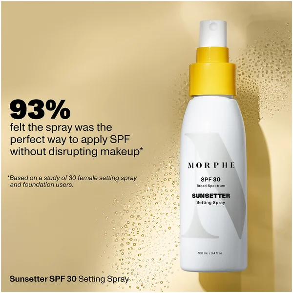 Morphe Sunsetter Broad Spectrum SPF 30 Setting Spray 79.4g 6 Morphe Sunsetter Broad Spectrum SPF 30 Setting Spray 79.4g - Image 4